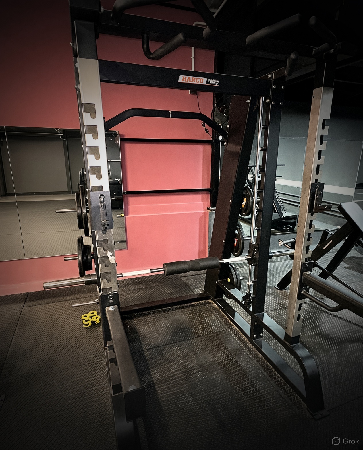 Smith rack at Sweat'N Tone Fitness, KK Nagar Villupuram
